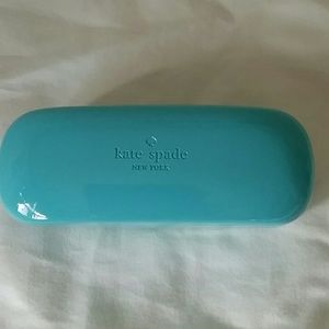 Blue Kate Spade glasses case